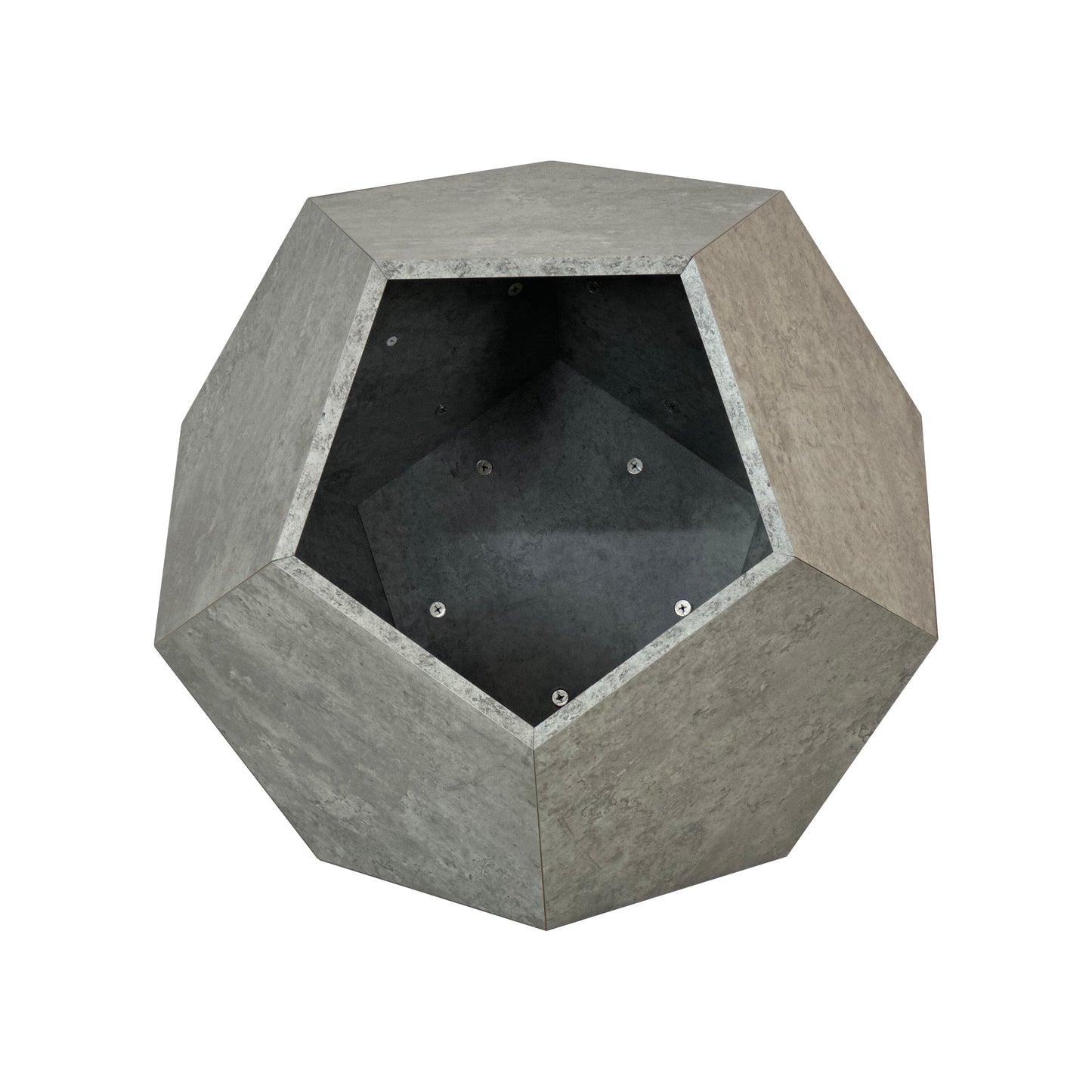 25.98"Modern Pet Furniture Cat Litter Side Table, Sofa Side Table, Planter MDF Multifunctional Furniture, Cement Gray - The Nex Store