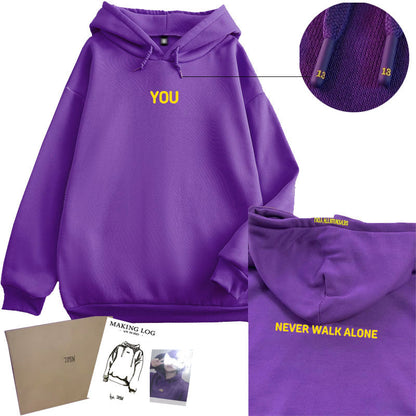 New Jimin hoodie designed by Park Ji Min featuring Jin Shuozhen Jin Nanjun Same style pullover hoodie - The Nex Store