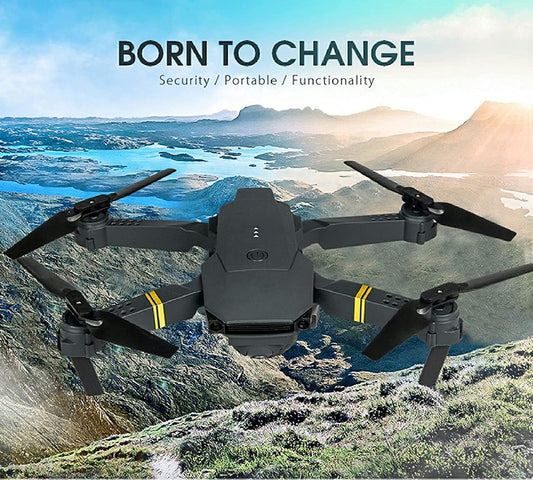 4K HD Dual Camera RC FPV WiFi Portable Wide Angle Foldable Quadcopter Drone - The Nex Store