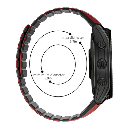 Applicable Jiaming Silicone Magnetic Watch Band