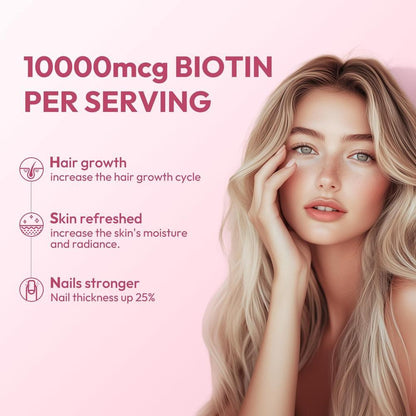 OWNONE Biotin Per Serving-HSN Care Promote Hair, Skin, Nails Growth Shoden Ashwagandha Extract Support Stress & Mood Multiple Natural Ingredients All In One 60 Capsules - The Nex Store