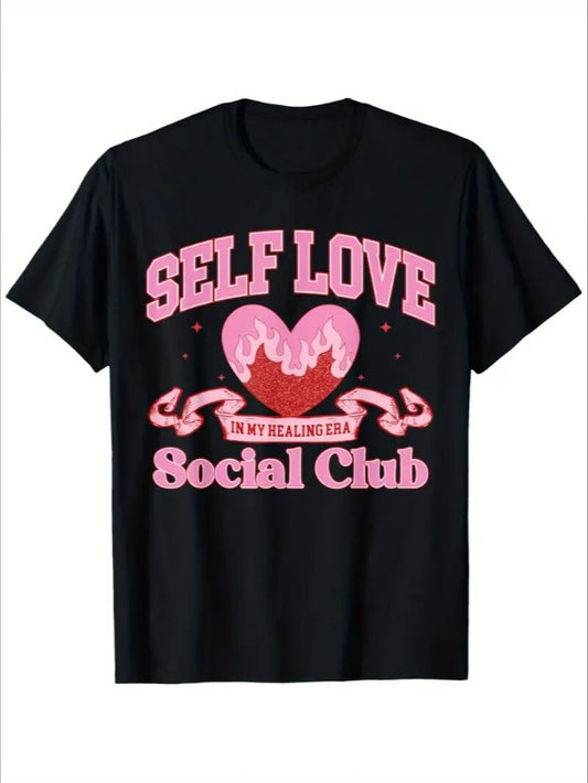 Love Valentine'S Day T-Shirt,   Couple T-Shirt, Couple Christmas, Fashion Casual T-Shirt, Short-Sleeved T-Shirt - The Nex Store