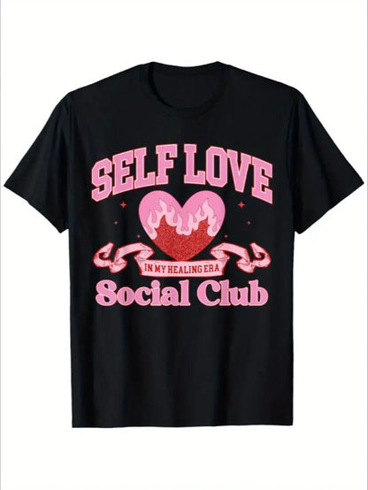 Love Valentine'S Day T-Shirt,   Couple T-Shirt, Couple Christmas, Fashion Casual T-Shirt, Short-Sleeved T-Shirt - The Nex Store