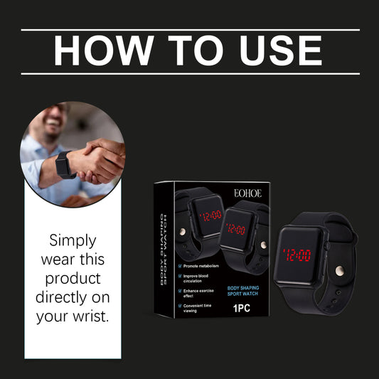 EOHOE Sports Watch Versatile Fashion Personality Outdoor Fitness Daily Time Management Convenient Sports Watch - The Nex Store