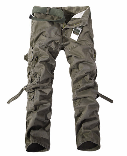 Men's Multi-pocket Cargo Pants Washed Hot Sale Cargo Pants - The Nex Store
