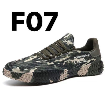 Spring and Summer Flying Woven Casual Shoes Large Men Shoes Beathable