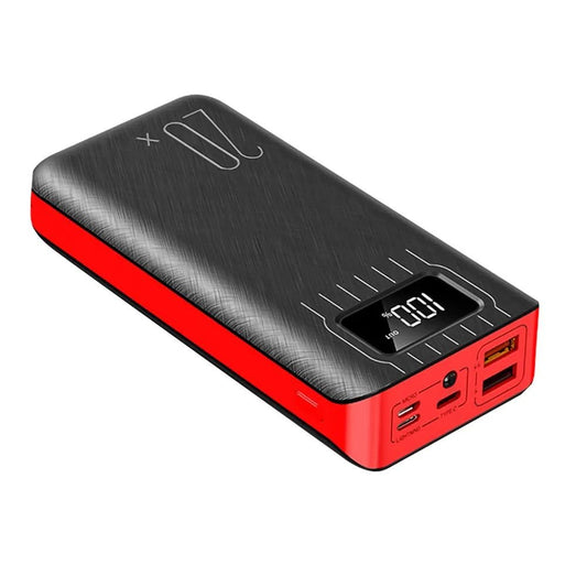20000mAh External Battery Power Bank Dual USB With LED Flashlight - The Nex Store