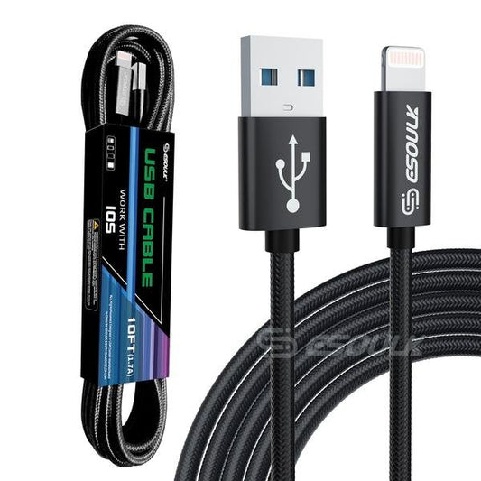 10FT USB Cable For IPhone XS/XR/XS MAX 1.7A - The Nex Store